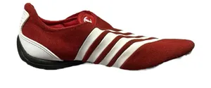 Champion Red and White Breeze Striped Suede Leather Shoes Womens 5.5 thumbnail 1