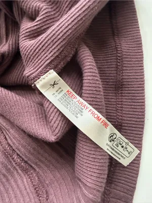 Intimately Free People The Dylan Mock Neck Tee size Medium thumbnail 7