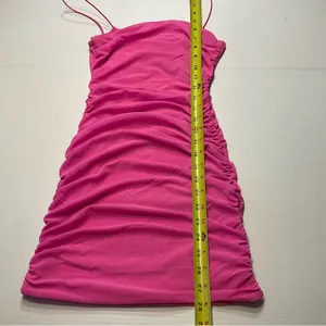 Princess Polly Holloway Wishes Mini Dress Pink Mesh Sz 2 Barbie Party Vegas thumbnail 7