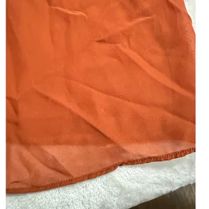 Birdy Grey Maxi Dress Women's Medium Rust Orange Tie Back Halter Sleeveless thumbnail 9