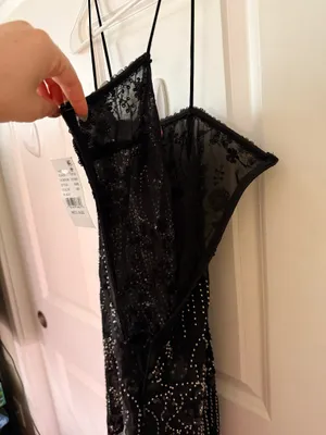 NWT Edikted beaded mini dress thumbnail 3