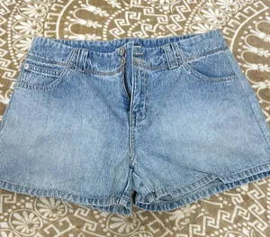 Classic Blue Jean Shorts with Comfortable Fit thumbnail 1