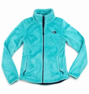 The North Face Osito 2 Jacket Women's XS Turquoise Aqua High Pile Fleece thumbnail 1