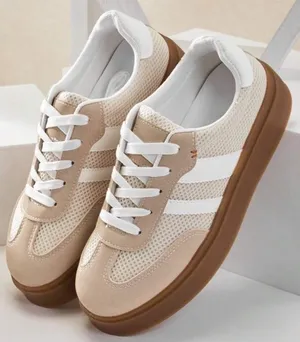 SheIn Women's Retro Trio Soft Platform Sneakers thumbnail 3