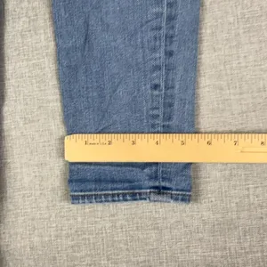 J.Crew Jeans Womens 28/28 Blue Light Wash Mid Rise Skinny Stretch Denim Casual thumbnail 3