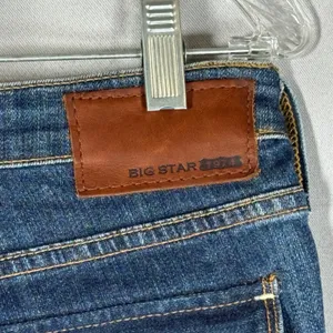 Big Star Remy Boot Jean Womens 32x32 Blue Lo Rise Denim Y2K Flare Western Casual thumbnail 4