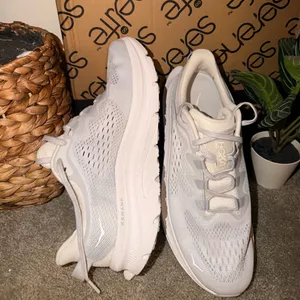 Hoka Light Gray Athletic Shoes thumbnail 13