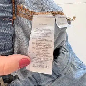 Madewell Pull-On Utility Jeans Women Size S Light Blue Elastic‎ Waist DM4635 thumbnail 5