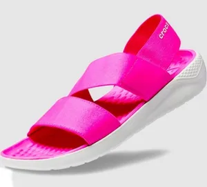 Crocs Women’s LiteRide Sandal — Hot Pink thumbnail 1
