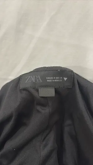 Zara black corset style top thumbnail 2