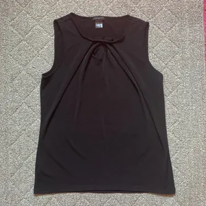 Ann Taylor Black Sleeveless Top thumbnail 2