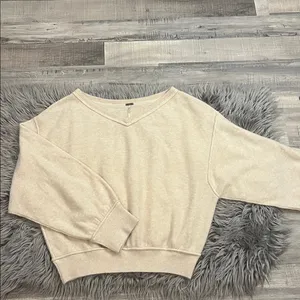 Free People ‘Love Like This’ cashmere pullover sweater L thumbnail 9