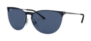 Rayban 3652 Women’s Black‎ Wire Rimless Sunglasses thumbnail 1