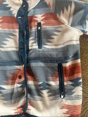 Women’s Patterned Fleece Jacket thumbnail 3