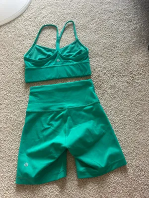 Lululemon green set  thumbnail 2