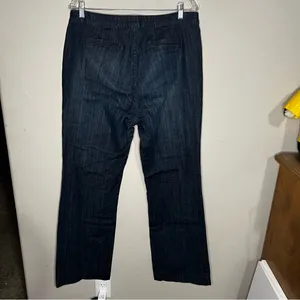 NYDJ‎ Teresa Wide Leg Denim Trouser Pants thumbnail 8