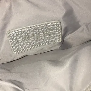 💎EXPRESS SILVER EVENING BAG💎    NWOT thumbnail 5