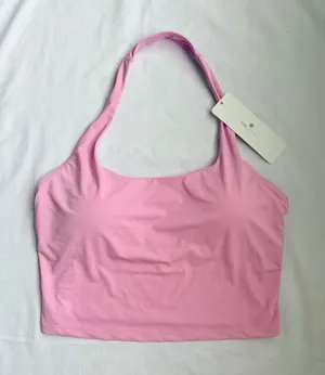 CRZ YOGA RY045 Bikini Top XL 14 Vita Pink NWT thumbnail 1