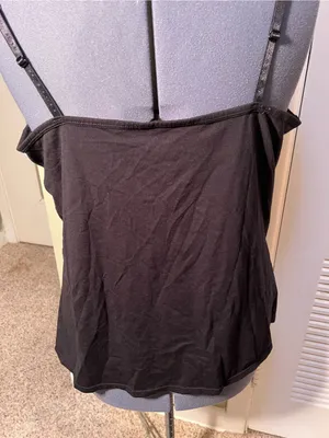 Old Navy Women’s Plus Sz 3X First-Layer Camisole Tank Top Black Jack Square Neck thumbnail 8