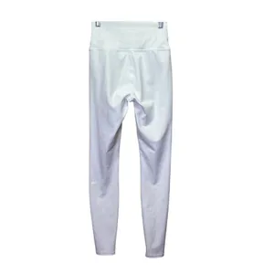 Alo Yoga White High Waist Ripped Warrior Leggings Size Small thumbnail 10