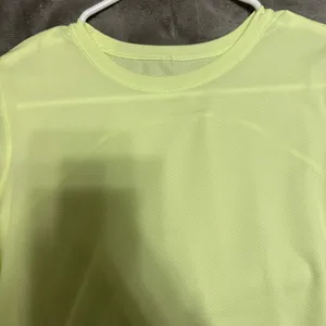Lululemon highlighter green/yellow tshirt thumbnail 3