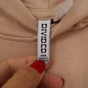 H&M Divided Basic Hoodie Tan Beige Oversized Sweatshirt XXL thumbnail 4