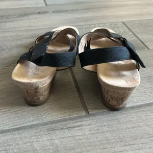Life stride black sandals thumbnail 3