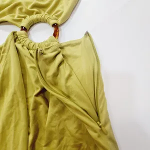 Lovers and Friends Encore Dress in Chartreuse Green XS thumbnail 6