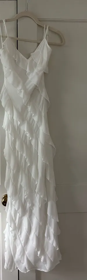Altar’d State Ruffle Maxi Dress thumbnail 1
