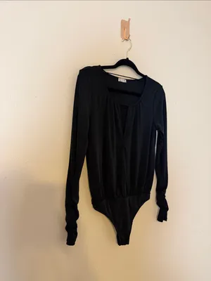 Intimately Free People Kaya Womens Keyhole‎ Thumb Hole Bodysuit Size Small thumbnail 6