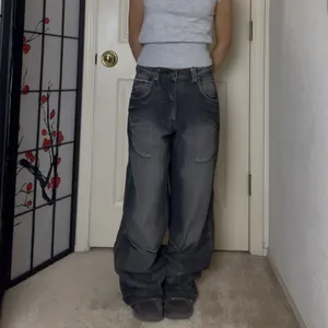 Jaded London | Baggy Angel Wings Studded Black Ethereal Colossus Jeans thumbnail 5