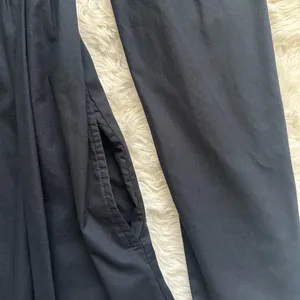 Abercrombie & Fitch Dress Long Sleeve Poplin Babydoll Mini Black Tall Sz MT thumbnail 7
