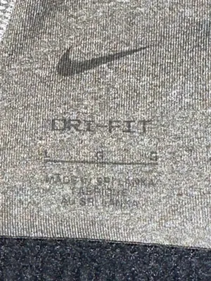 Women's Nike Victory Shape Grey/Black High Support Non Padded Sports Bra thumbnail 5