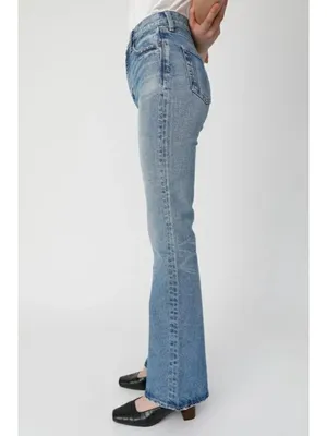 NWT Moussy Vintage MVS Flare in Blue High Rise Stretch Denim Jeans 25 x 33 thumbnail 7