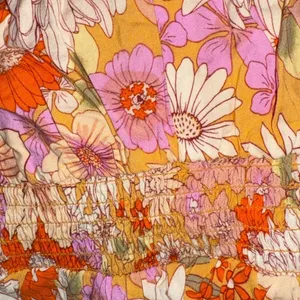 Floral Maxi Dress with Orange and Pink Accents MASON‎ & BELLE Josie Maxi Dress thumbnail 4