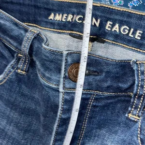 American Eagle Next Level Distressed High-Waisted Jeggings thumbnail 7