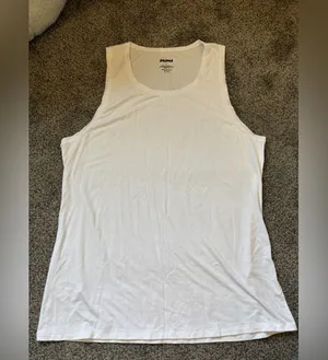 Skims White Tank Top thumbnail 1