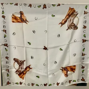 Vintage Specialty House Horse Scarf thumbnail 2