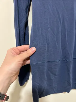 Lululemon Rule the Day Long Sleeve in Code Blue Size 6 Small thumbnail 6