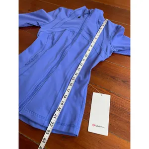 Lululemon NWT Define Jacket Luon Periwinkle Blue Size 4 Zip Up Yoga thumbnail 10