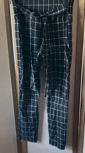 Rainbow Sandals FINAL MARKDOWN Black and White Checkered slacks xl thumbnail 1