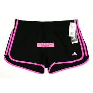 Adidas M20 Shorts Black Screaming Pink Neon Hot Running Exercise Workout Sporty thumbnail 6