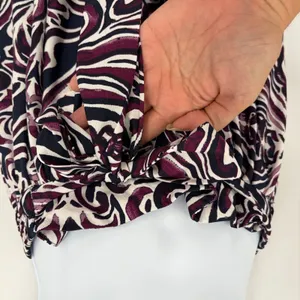 Moon Orchid Boho Maxi Skirt Sz L Cottagecore Festival Abstract Artsy Coastal thumbnail 4