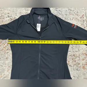 Peter Millar fitted Golf Jacket black size XL full zip NEW thumbnail 6