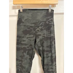 Lululemon Align Pant *Full Length 28" Incognito Camo‎ Multi Gator Green size 4 thumbnail 2