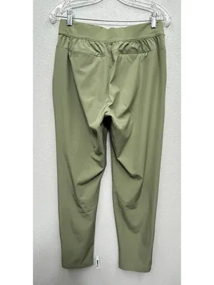 Tommy Bahama Golf Women’s Pants Medium Green Active Pull On Ankle Zip Athleisure thumbnail 2