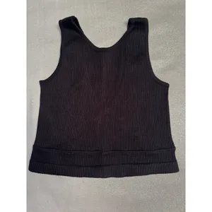 Bella Seamless Sports Bra Crop Top Comfort Bra Black Stretchy thumbnail 3