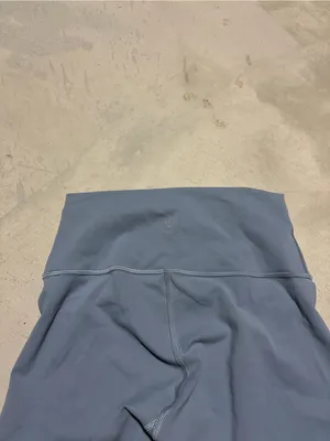 Lululemon Wunder train high rise crop 6 blue thumbnail 8