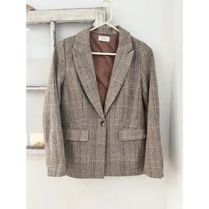 Sage The Label League Of Her Own Herringbone Blazer‎ Size Small thumbnail 3