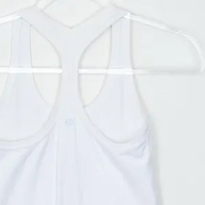 Lululemon Womens Cool Racerback Shorter Length Tank Top White Size 4 thumbnail 7